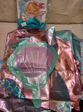 Kit Decorazioni Festa Sirenetta