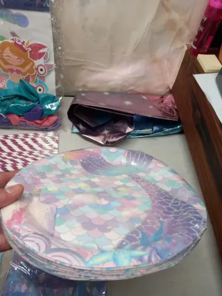 Kit Decorazioni Festa Sirenetta