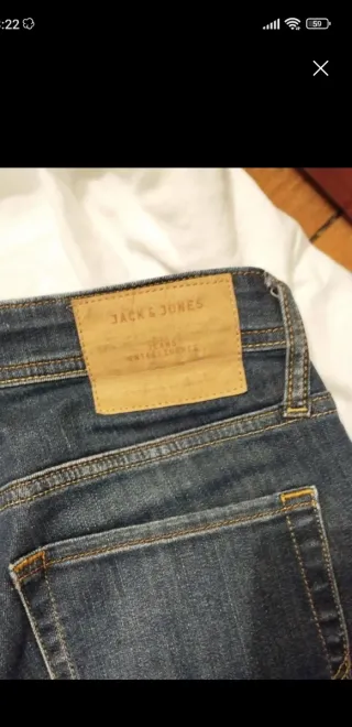 Pantalón vaquero Jack & Jones azul