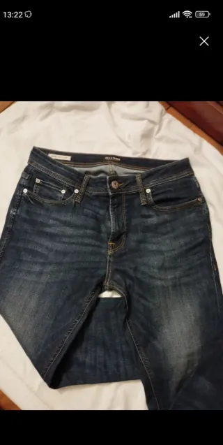 Pantalón vaquero Jack & Jones azul