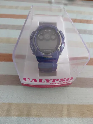 Reloj Calypso Morado Digital