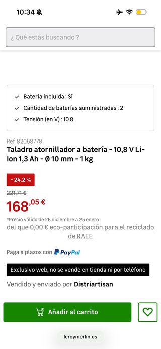 Taladro y Maletín Makita