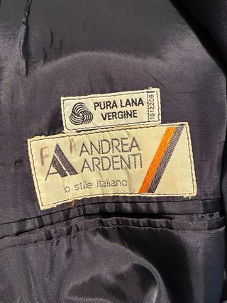 Cappotto doppiopetto Andrea Ardenti vintage- retro