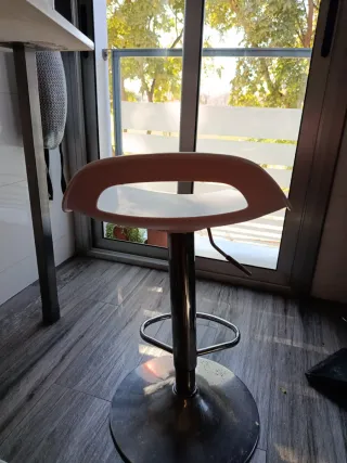 Asiento para taburete de Cocina Blanco