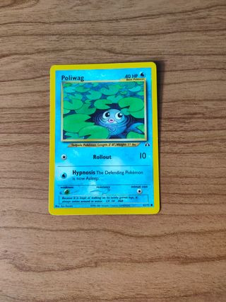Carta Pokémon Poliwag Neo Discovery