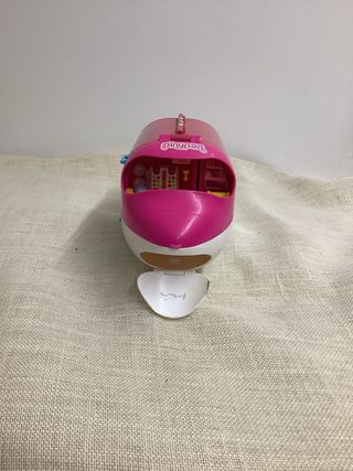 Avión Pinypon Rosa con Figuras
