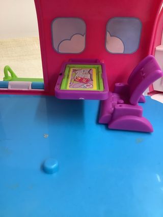 Avión Pinypon Rosa con Figuras