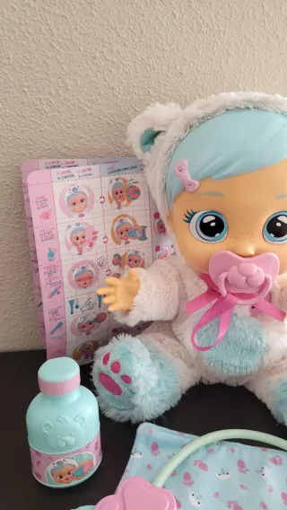 Bebé Llorón Cristal con Accesorios