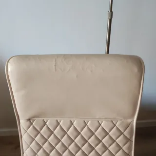 Juego de 4 sillas de comedor beige