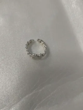 Anillo de Plata de ley Ajustable