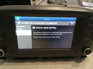 Pantalla Hyundai Kona CarPlay Android Auto
