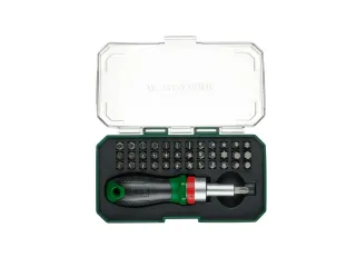 Set Carraca y Destornillador Parkside