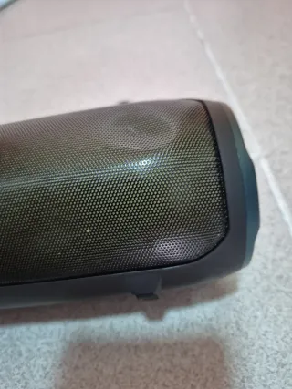 Altavoz Bluetooth Negro y Naranja