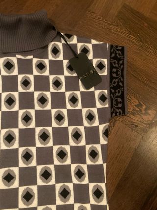 Vestito ALI B. fantasia scacchi e cuori