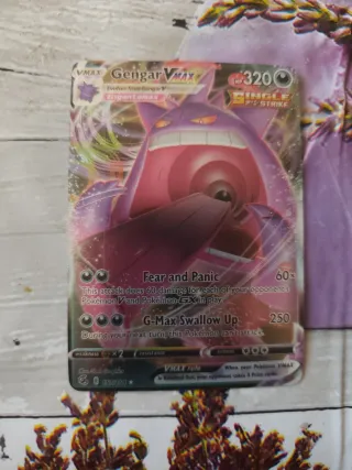 Carta Pokémon Gengar VMAX 320 HP