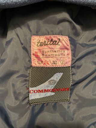 Cappotto giacca Commodore terital vintage- retro
