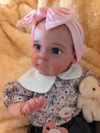 Reborn ojos de cristal realizada con genesis