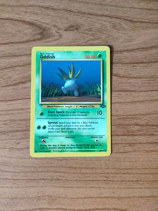 Carta Pokémon Oddish Jungla