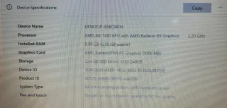 HP Notebook Plata y Negro