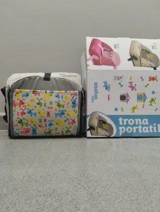 Pack bañera bebé, trona y colchón antivuelco