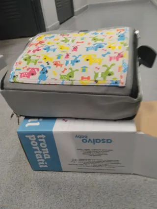 Pack bañera bebé, trona y colchón antivuelco