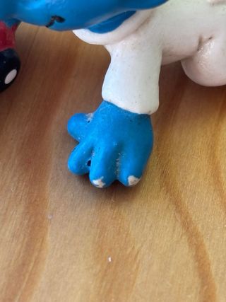 Lote figuras PVC niños Los Pitufos