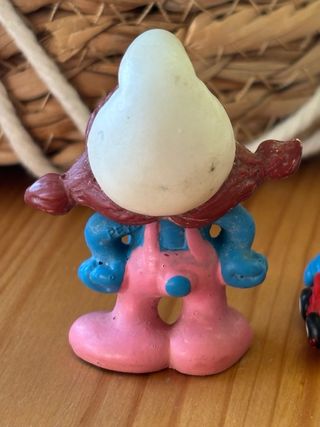 Lote figuras PVC niños Los Pitufos