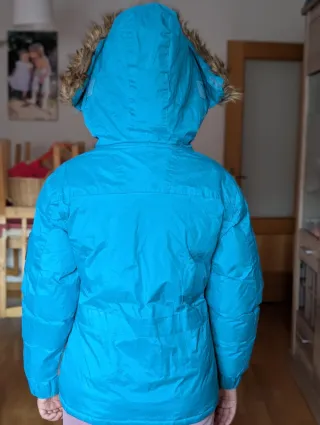 Abrigo The North Face Azul Poco Uso