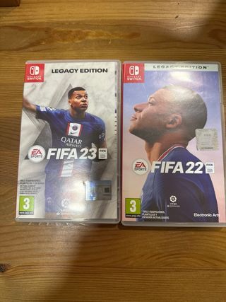 Pack FIFA 22 y 23 Legacy Edition Nintendo Switch