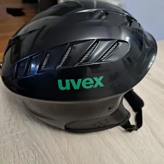 Casco de esquí / snow Uvex negro