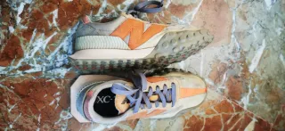 Zapatillas New Balance XC-72 Beige/Naranja