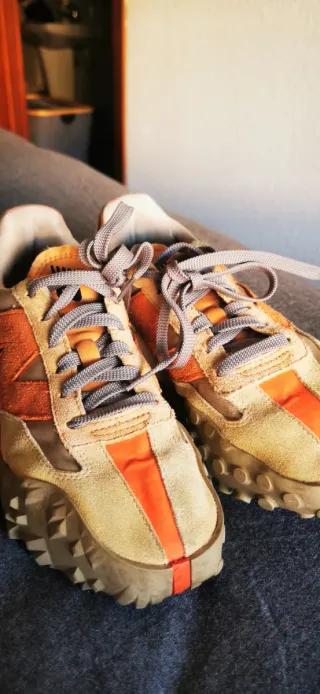 Zapatillas New Balance XC-72 Beige/Naranja
