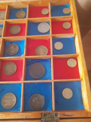 Lote de monedas antiguas