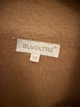 Cappotto lungo cammello Bluoltre