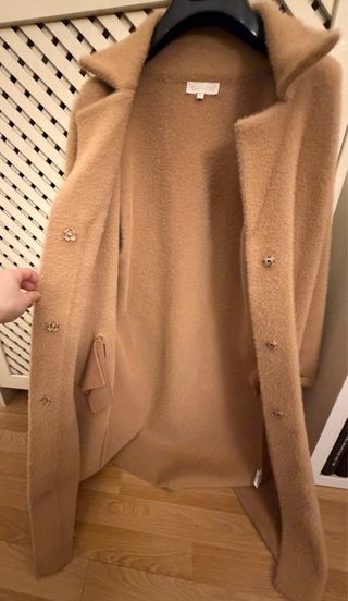 Cappotto lungo cammello Bluoltre