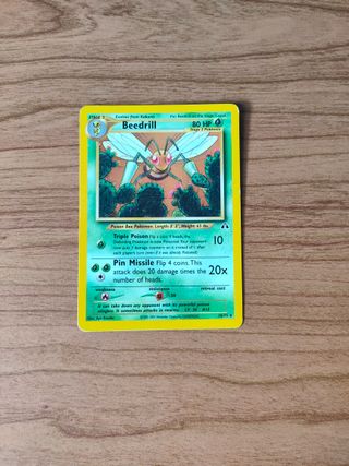 Carta Pokémon Neo Discovery Beedrill