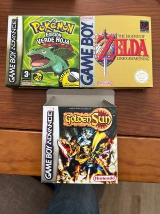 Scatole di giochi Nintendo Game Boy Advance