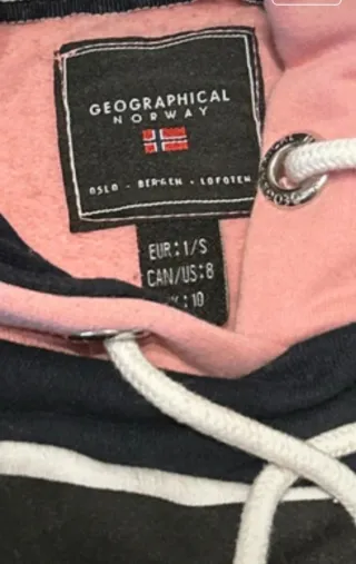 Sudadera Geographical Norway niña