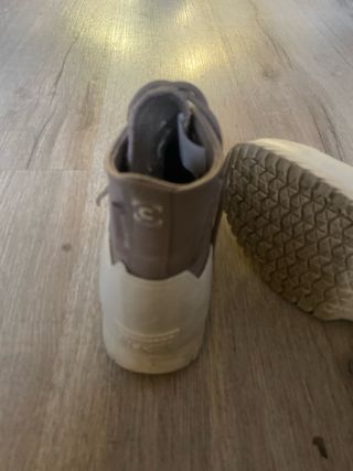 Botas Converse Piel Gris Talla 37 Impermeables