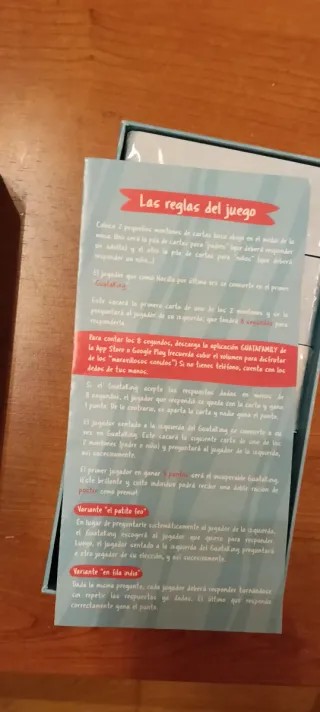 Juego de mesa Guata Family