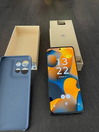 Motorola Edge 50 Neo Custodia Blu