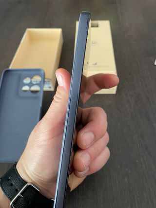 Motorola Edge 50 Neo Custodia Blu