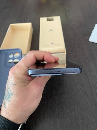 Motorola Edge 50 Neo Custodia Blu