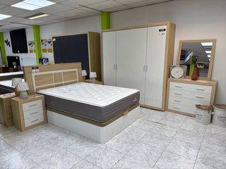 Dormitorio Diseño Actual Blanco/Cambria A Estrenar