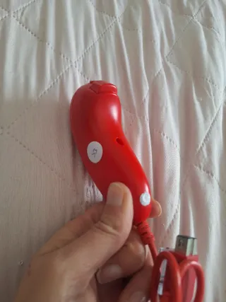 Nunchuck rojo wii no original