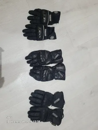 Guantes de moto ROZCAM negros