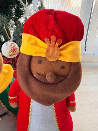 Pack Reyes Magos 60cm + Árbol Fieltro