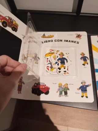 Pack de libros  Sam El Bombero y patrulla canina