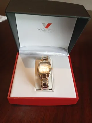 Reloj Viceroy Nuevo Oro y Plata