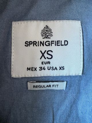 Camisa cuadros Springfield Talla XS